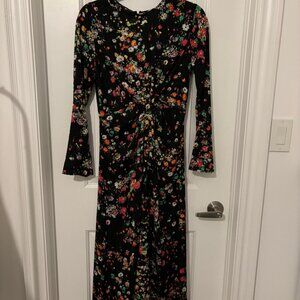 H&M Floral Midi Dress